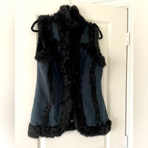 Black Vest- winter posh